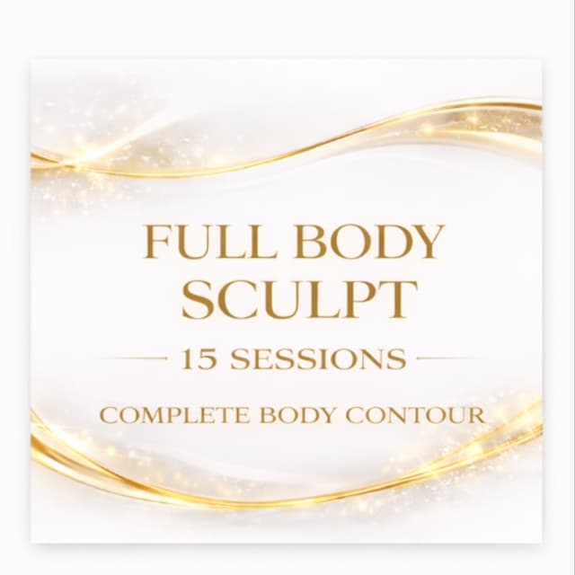 SCULPT: Full Body – 15 Sessions at D'Yalorde Wellness & Aesthetics LLC in El Paso, TX